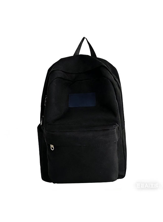 Nylon Laptop Backpack for College Students - Large Capacity 13 Inch Notebook Bag | Minimalist Style - Image 1
